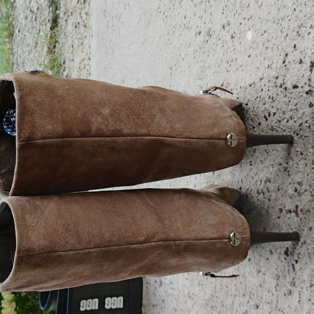 Tahari Foster Suede Boots - Picture 4 of 7